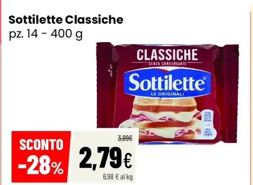 Sottilette Classiche