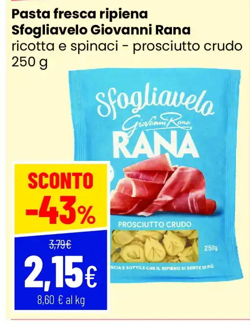 Pasta fresca ripiena Sfogliavelo