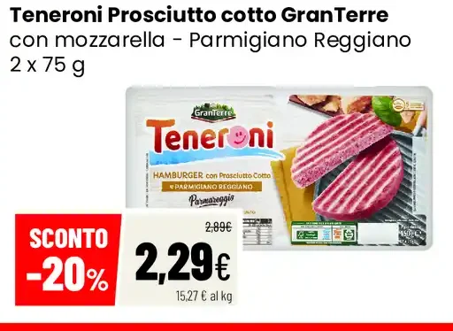 Teneroni Prosciutto cotto
