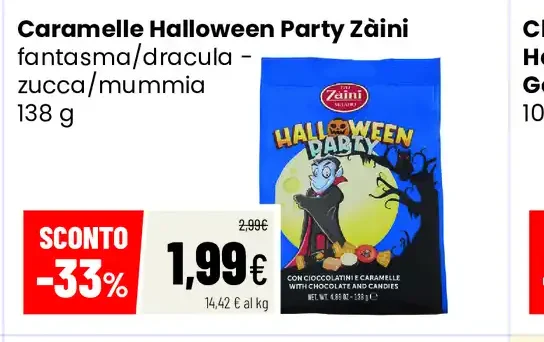 Caramelle Halloween Party Zaini