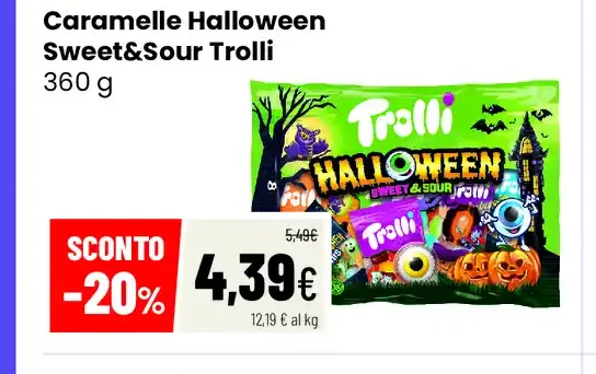 Caramelle Halloween sweets&sour Trolli