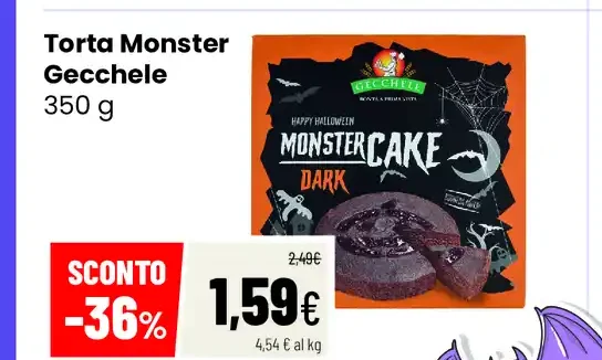 Torta Monster Gecchele