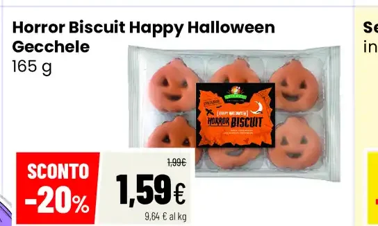 Horror Biscuit Happy Halloween Gecchele