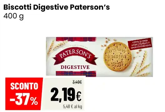 Biscotti Digestive Paterson’s