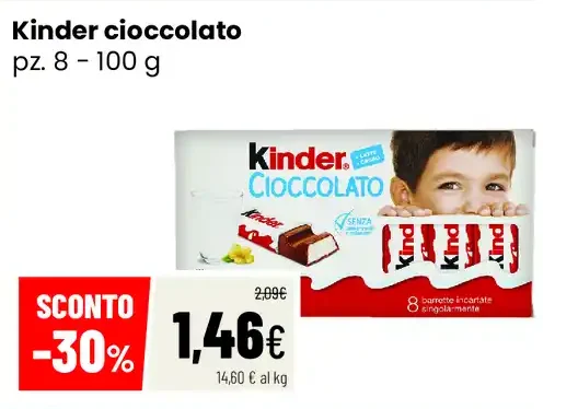 Kinder cioccolato