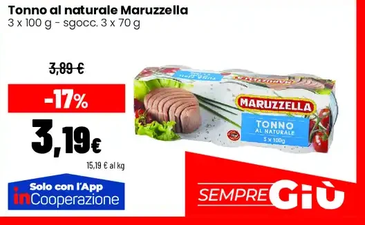 Tonno al naturale Maruzzella