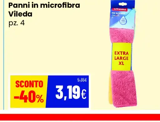 Panni in microfibra Vileda