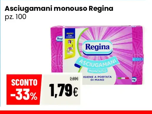 Asciugamani monouso Regina