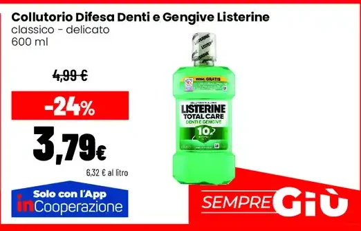 Collutorio Difesa Denti e Gengive Listerine