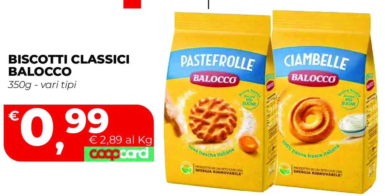 Biscotti classici Balocco