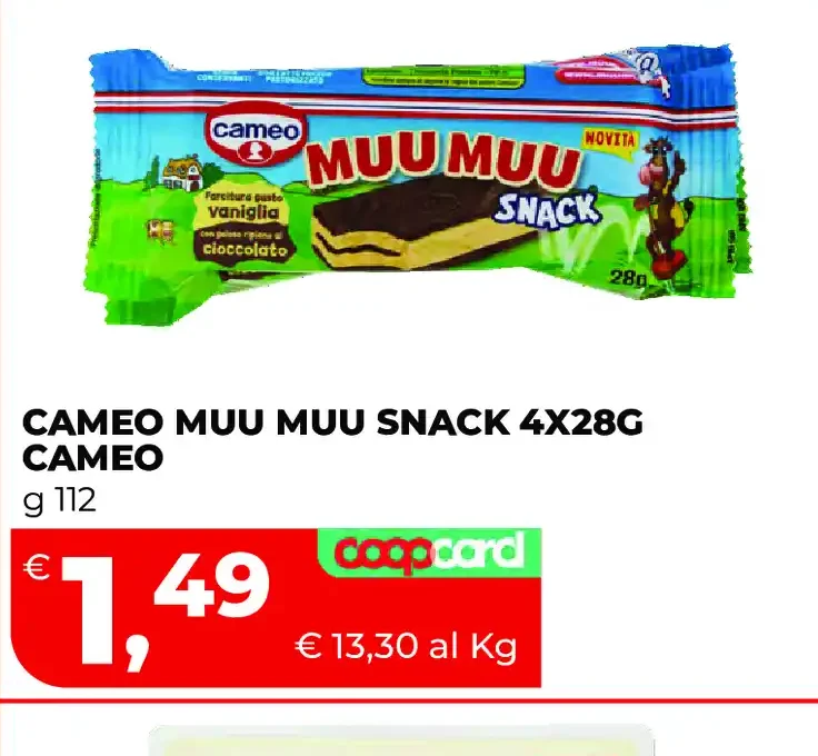 Muu Muu Snack 4x28g