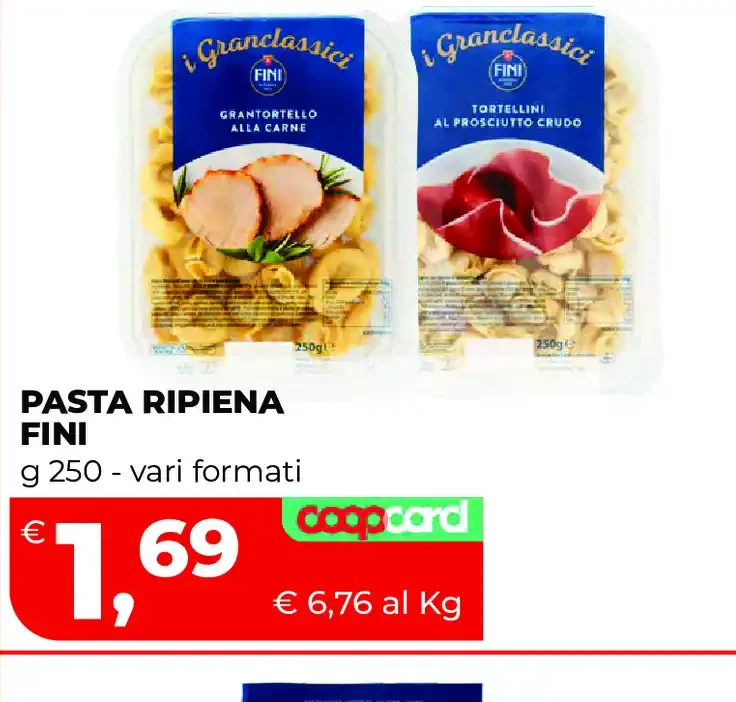 Pasta ripiena Fini
