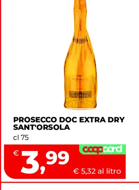 Prosecco DOC Extra Dry Sant'Orsola