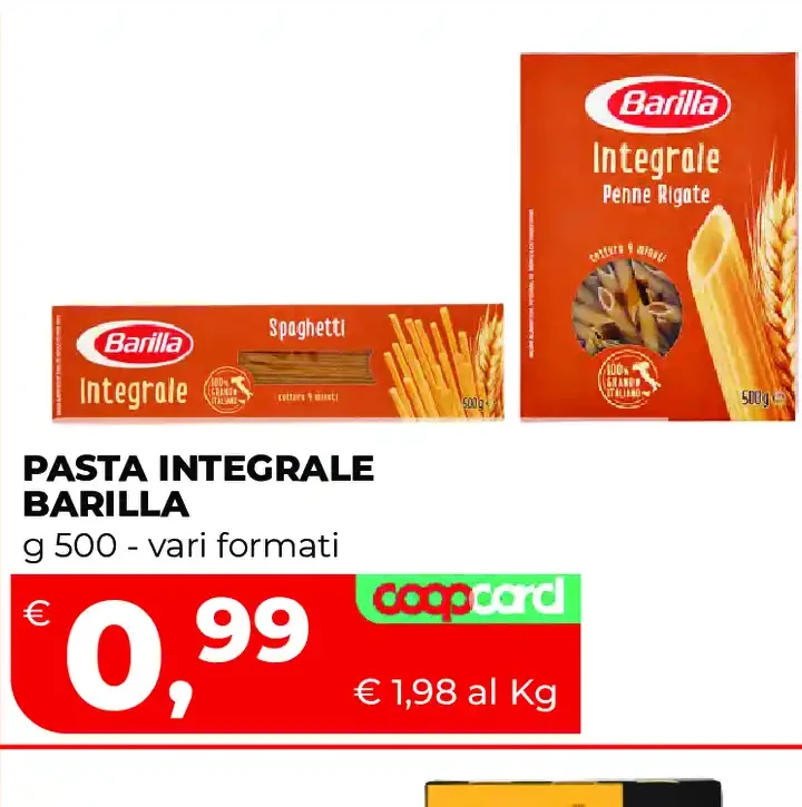 Pasta integrale Barilla