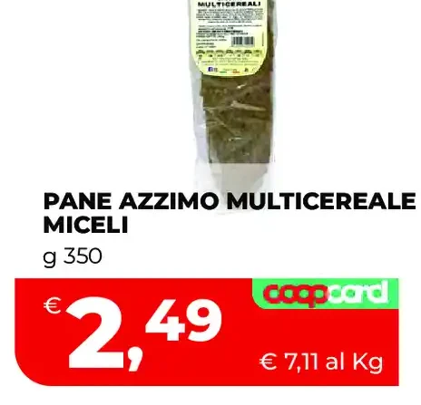 Pane azzimo multicereale