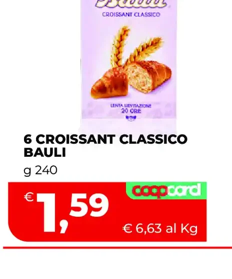 Croissant classico Bauli