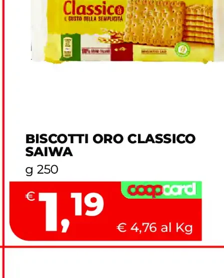 Biscotti Oro classico Saiwa