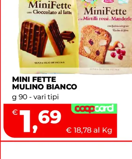 Mini Fette Mulino Bianco