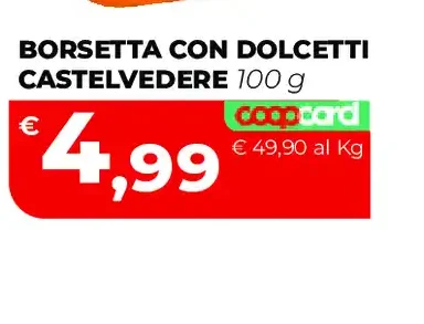Borsetta con dolcetti Castelvedere