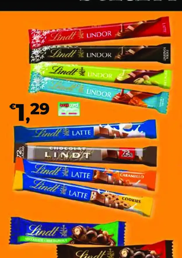 Lindt Lindor tavolette assortite