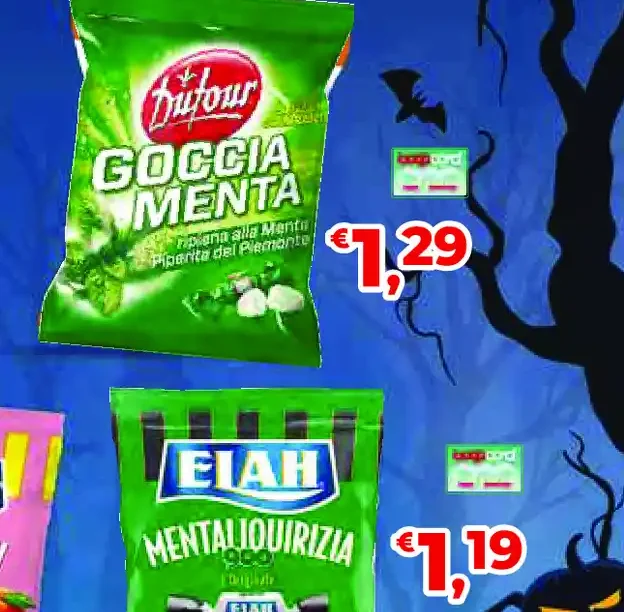 Goccia Menta caramelle