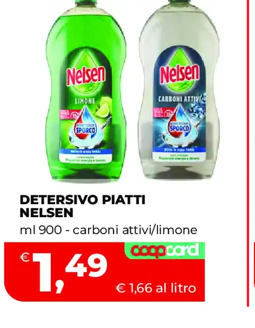 Detersivo piatti Nelsen