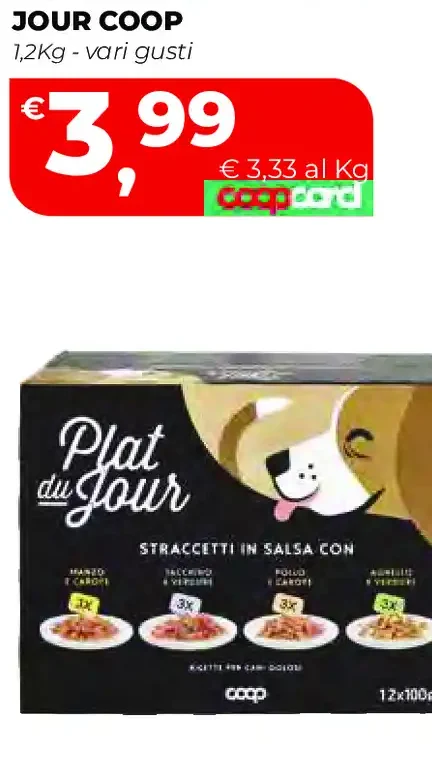 Snack cane in salsa mix 4 gusti