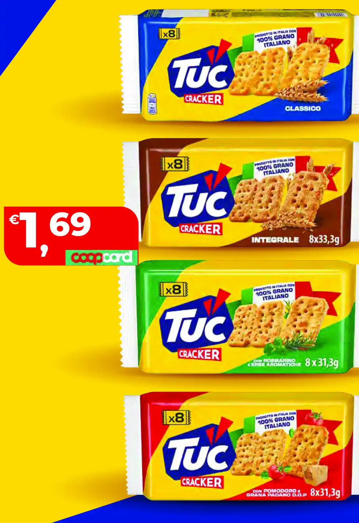 Cracker TUC vari gusti