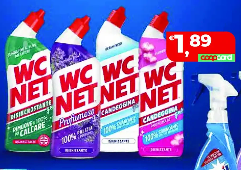WC Net detergente