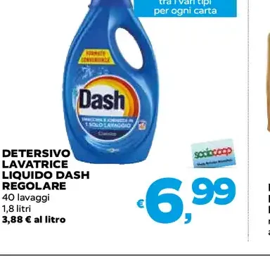 Detersivo lavatrice liquido