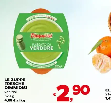 Zuppe fresche DimmiSì