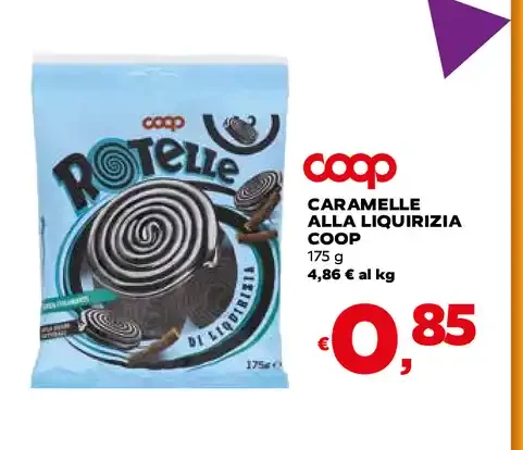 Caramelle alla liquirizia Coop