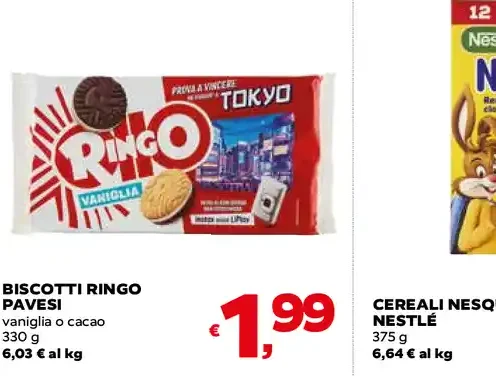 Biscotti Ringo Pavesi