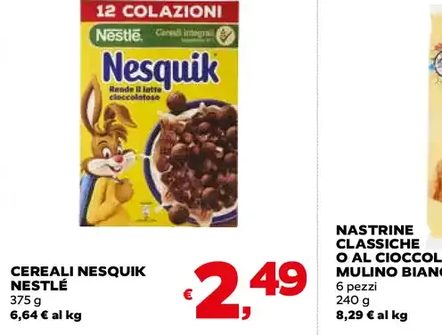 Cereali Nesquik Nestlé