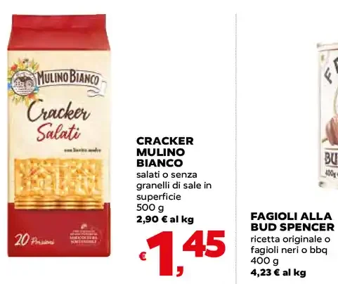 Cracker Mulino Bianco