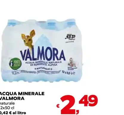 Acqua minerale Valmora