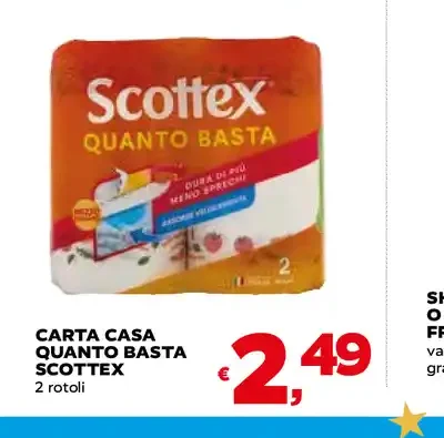 Carta casa Quanto Basta Scottex
