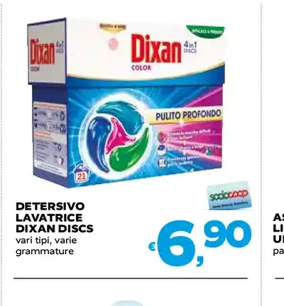 Detersivo lavatrice Dixan Discs