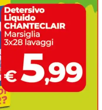 Detersivo liquido Chanteclair Marsiglia