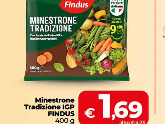 Minestrone tradizione IGP Findus