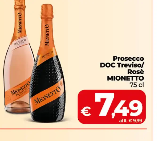Prosecco DOC Treviso Rosé Mionetto