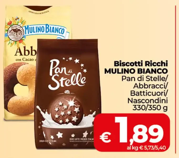 Biscotti Ricchi Mulino Bianco