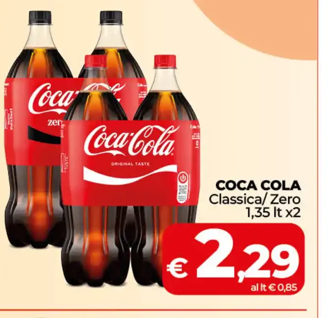 Coca-Cola classica/zero