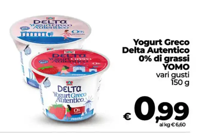Yogurt greco Delta Autentico