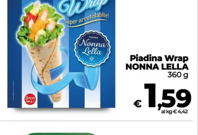Piadina Wrap Nonna Lella