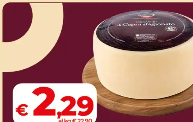 Formaggio di capra Fior Fiore stagionato