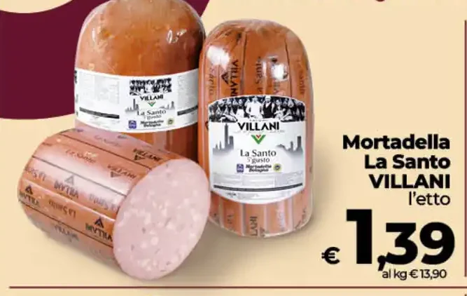 Mortadella La Santo Villani