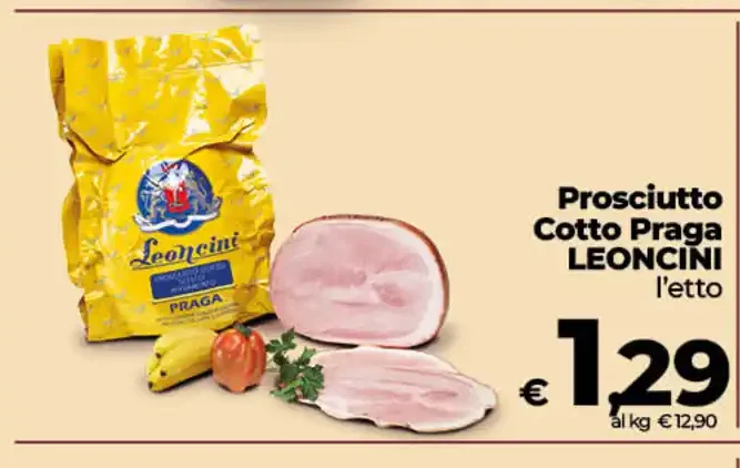 Prosciutto cotto Praga Leoncini