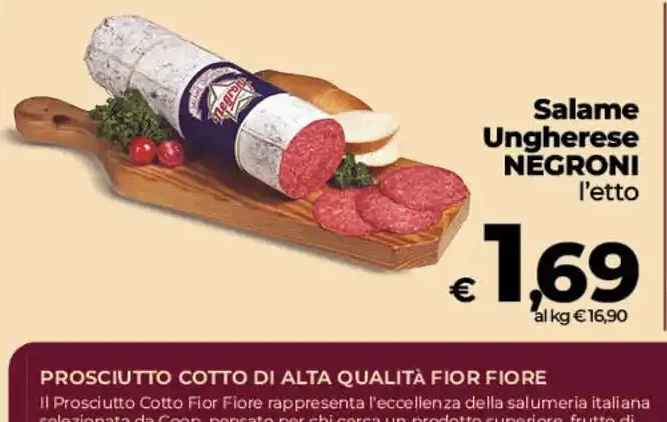 Salame ungherese Negroni