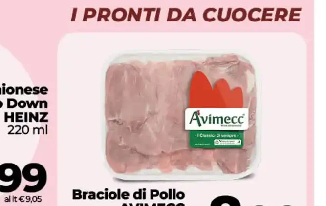 Braciole di pollo Avimecc